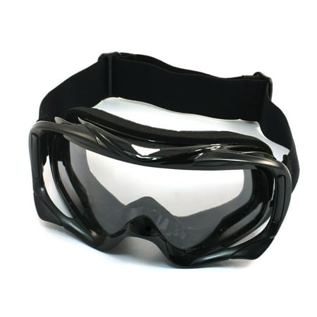 Unique Bargains Cycling Winter Eye Wearing Clear Lens Protected Glasses Ski Goggles (Best Ski Wear Brands)