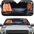 thumbnail image 2 of 3D White Chicks Car Auto Sunshades Windshield Heat Protection Sun Shades Univeral Fit Cars Suv Truck, 2 of 6