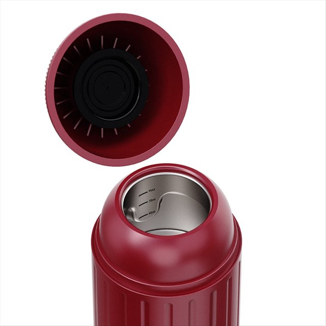 Cafetera Portátil para Automóvil y Viajes de Camping Cafetera Compatible con Cápsulas Café en Polvo,e