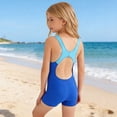 thumbnail image 5 of AWZXDE One Piece Swimsuit Kids Color Block Swimsuit Comfortable Bathing For Boys And Girls With UPF Sun, 5 of 5