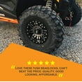 thumbnail image 6 of 4/156 Tusk Nebo Beadlock Wheel 14x7 4.0 + 3.0 Matte Black for Polaris RANGER RZR XP 4 1000 2014-2018, 6 of 7
