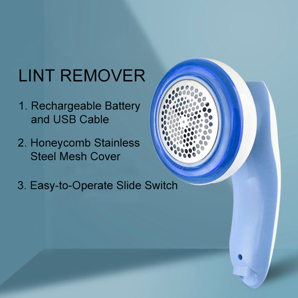 travel friendly MyBeo for clothes bolster wool fabric shaver with battery Micro USB cable bobble remover rechargeable lint remover safety switch incl stainless steel blades travel friendly MyBeo for clothes bolster wool fabric shaver with battery Micro USB cable bobble remover rechargeable lint remover safety switch incl stainless steel blades