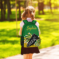 thumbnail image 6 of Jiaoprinted Personalized 18 Inch Cheer Backpack, Custom Cheerleader Backpack with Name Cheerleading Daypack for Cheer Team Gift, Green Yellow, 6 of 7