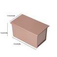thumbnail image 3 of Carbon Steel Corrugated Non Stick Bread Mould With Lid Bake Bread Box Household Oven Baking Tools Bake Bread Mould, 3 of 6