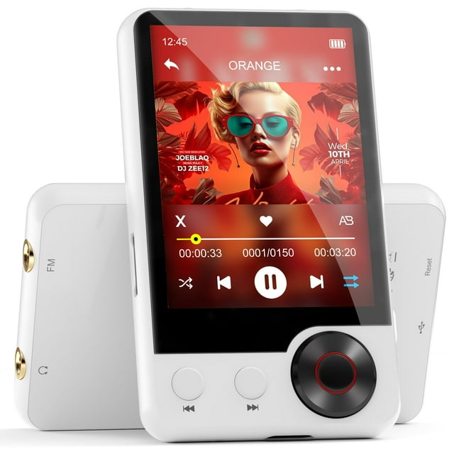 Reproductor MP3 joliker de 128 GB con Bluetooth 5.3, pantalla táctil completa