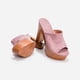 thumbnail image 5 of Verano nuevo estilo boca de pescado zapatillas Sexy tacones gruesos moda tacones altos mujeres Wmkox8yii  hj789, 5 of 8