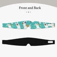 thumbnail image 2 of Cauagu Cartoon Llamas Print Blocking Sleep Eye Masks- Blackout Sleep Mask Sleep Eye Masks for Men Women Adjustable Eye Cover Mask for Side Sleeper Travel Airplane, 2 of 7