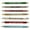 Yellow, variant on LHWEN Halloween Weekday Glitter Pen Set Funny Decor Witchy True 7PCS Refillable Custom Halloween Pens for Each Day of the Week Blood Red Lime Green Black Orange Dark Purple Green-Gold White