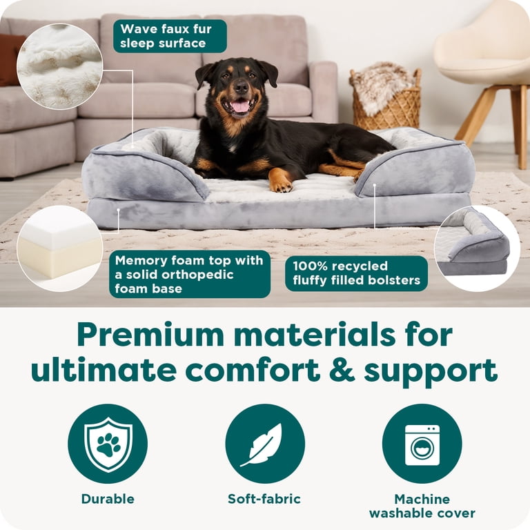 FurHaven Perfect Comfort Sofa Orthopedic Dog Bed, Jumbo XL photo 5