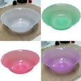 thumbnail image 2 of pitrice Translucent Plastic Washbasin Beauty Salon Wash Basin Home Bathroom Washing Accessories Multi-function Face Basin, 2 of 8