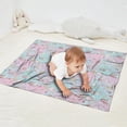 thumbnail image 2 of Pastel Princess Pattern Blanket,Comfortable Soft Flannel Throw Blanket,All Season,Warm Lightweight Blankets for Sofa Bed Couch Living Room Chair,30"x40", 2 of 4