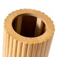 thumbnail image 6 of SHYFOY 27.5" Fluted Wooden Floor Vase, Tall Cylinder Decorative Standing Vase for Living Room, Bedroom or Entryway, 6 of 10