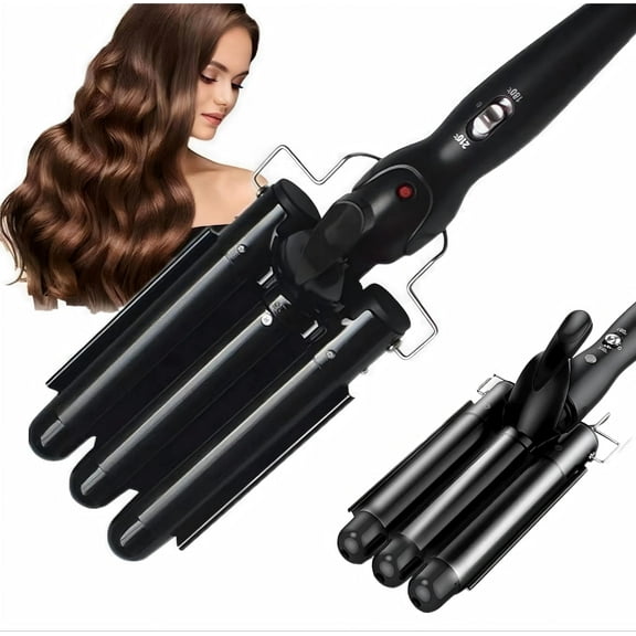 Automatic Curling Iron, Straight Hair Curling Iron, Fast Heating Iron for Styling Wadn,Hair Curling Stick, Dual Voltage Bending, Professional Curling Stick,Fast Heating Portable Curling Machine