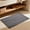 Grey, variant on BULULOM Bathroom Rugs，Herringbone Boho Small Waffle Bath Mat, Non Slip Washable Super Absorbent Quick Dry, Farmhouse Bathroom Decor 16"*24" Khaki