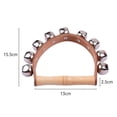 thumbnail image 4 of Big Save,HWRETIE Musical Instruments Clearance,Handbell Hand Bells with 5Pcs Jingle Bells Wood Handle Musical Instrument Toy, 4 of 9