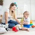 thumbnail image 4 of Miangastore Golden Musical Trumpet for Kids with Bright Color Coded Keys Easy to Play Portable Plastic Toy, 4 of 8