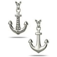 thumbnail image 3 of Men's Stainless Steel Small Anchor Necklace-Hebrews 6:19 by Shields of Strength, 3 of 4