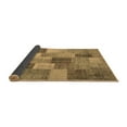 thumbnail image 2 of Ahgly Company Indoor Square Patchwork Brown Transitional Area Rugs, 4' Square, 2 of 4