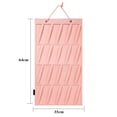 thumbnail image 2 of Organizador de Fieltro WDOplteas para Niñas Montado en la Pared Rosa, 2 of 9