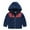 Navy, variant on ATOGUTA Boy Winter Coat Leopard Print Jacket Fleece Hooded Jacket with Zip Brown, Size 3T-8