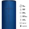 thumbnail image 6 of Restored Ultimate Ears MEGABOOM 3 Portable Bluetooth Speaker - Lagoon Blue (Refurbished), 6 of 6