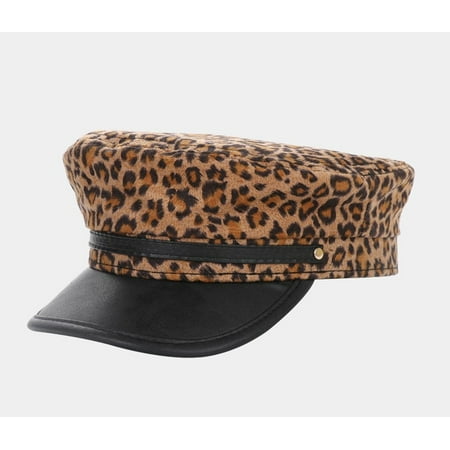 Newsboy Hats For Women - Womens Newsboy Cap PU Brim Baker Boy Hat One Size