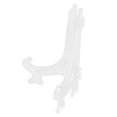 thumbnail image 4 of RUNROTOO 15Ud Soporte Transparente De Plástico Para Exhibición Con Pata Plegable Para Platos Té Y, 4 of 6