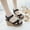 Black BK37, variant on WIZUTIZ Women's New Summer Fashion Wedge High Heels Buckle Suede Sandals Ladies Shoes Holiday Saving Green