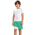 thumbnail image 5 of sususu Boys Swim Trunks with Compression Liner 2 in 16 Quick-Dry Swim Shorts Men Board Shorts Swimwear for Swimming Beach Mint Green 3-4 Years, 5 of 5