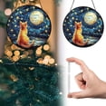 thumbnail image 2 of Stained Glass Window Hanging - 5 Cats on a Branch Suncatcher for Window Doors Home Decoration and Christmas, Mother's Day Father's Day Birthday Gifts for Women, Men, and Mom 8 inch, 2 of 9