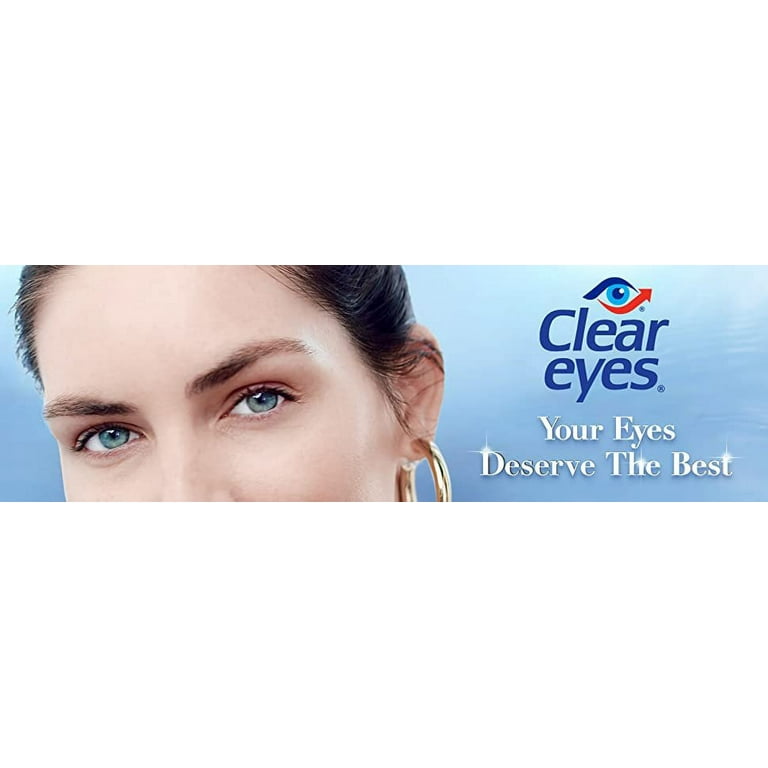Clear Eyes Redness Relief Soothes & Moisturizes Lubricant Eye Drops 0.5 oz  