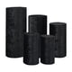 thumbnail image 4 of 5 piezas de cubiertas de pedestal de postre cilíndricas, cubiertas de pedestal cilíndricas decorativas para Negro, 4 of 9