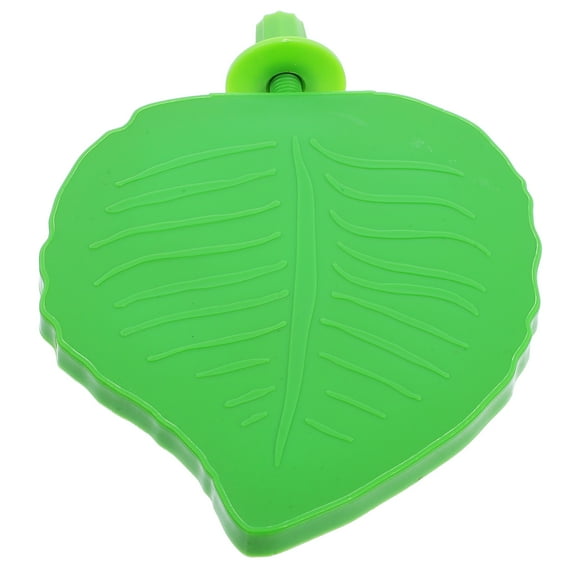 WORGEOUS Leaf-Shaped Parrot Perch Stand Platform Bird Cage Accessories for Cockatiels, Lovebirds, Small Parakeets