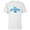 White, variant on Disney and Pixar’s Monsters University Scarers 13 Collegiate- Short Sleeve T-Shirt for Kids - Customized-White