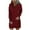 Burgundy, variant on Holloyiver Women’s Dresses Summer 2023 Autumn And Winter Long Sleeve Dress ForHooded Solid Casual Dress S-2XL