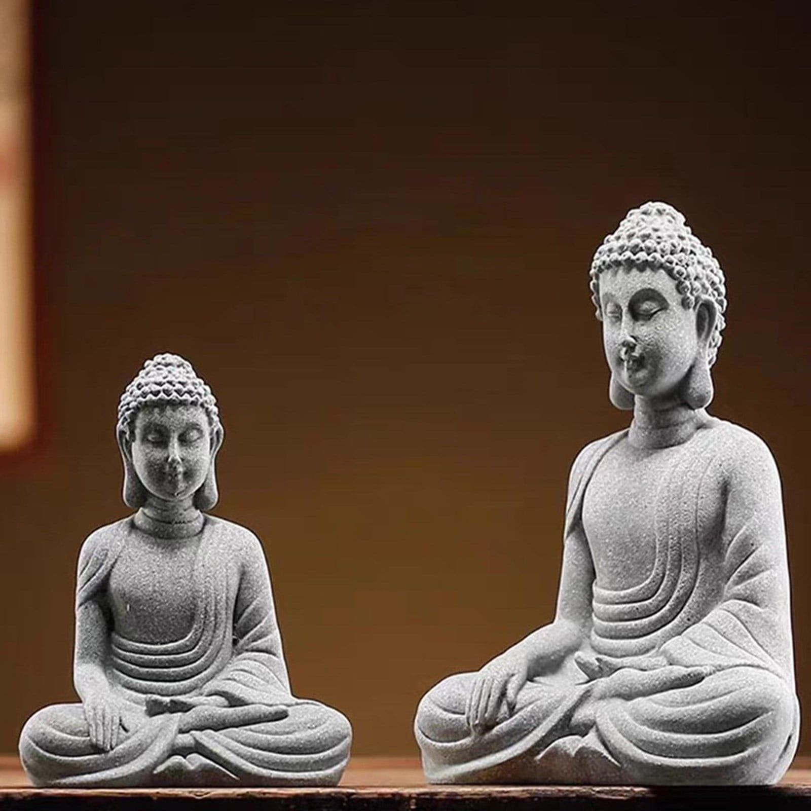 Figure Molds Candle Moulds Buddhas Shape Silicone Crafts Mould Silicone Material Perfect Gift for DIY Hand-Making Lover
