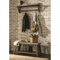 thumbnail image 6 of Brookside 40"W Wood and Concrete-Coated Top Wood Entryway Coat Hook, 6 of 6