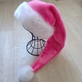 thumbnail image 4 of Gorro de peluche rojo y negro para Navidad, gorro de Papá Noel novedoso, adornos navideños para niños para Año Nuevo, regalo de Papá Noel para el hogar, suministros para fiestas, 4 of 5