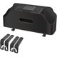 thumbnail image 1 of Backseat Car Organizer, Car Seat Organizer, Car Hanging Headrest Backseat Organizer with 2 Drink Cup Holder,Tissue Box and Mobile phone holder for Kids and Travel(Black), 1 of 5