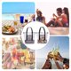 thumbnail image 2 of Bolsa De Picnic, Compartimento De Nevera De Malla Con Cremallera, Bolsa De Playa Cerrada, Bolsa De Picnic, Bolsa De Refrigeración Para Exteriores, Verano, Camping, Picnic Guardurnaity OD015739-02, 2 of 6