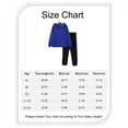 thumbnail image 2 of 11Y Big Boys Clothes Big Boys Outfits 11-12 Years Boys Long Sleeve Hooded Solid Color Top Pants 2PCS Boys Fall Winter Clothing Set Blue, 2 of 8
