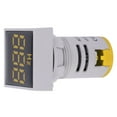thumbnail image 1 of Voltimetro Digital, AC100-380V Square Digital Display Led Indicator Light,, Volt Meter 20-75Hz Frequency Measuring Device Voltage Detector for Easy Carrying, 1 of 7