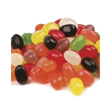 Just Born Bulk Jelly Beans - Fruit Flavored Clear Bag 5lb