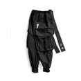 thumbnail image 5 of Niepce Inc Black Japanese Streetwear Baggy Cargo Men's Techwear Pants, 5 of 8