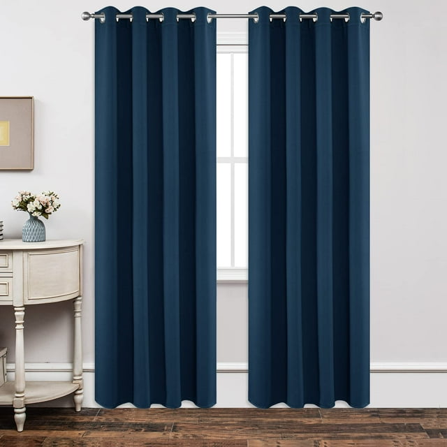 Cortinas Blackout Joydeco Térmicas Aislantes 214 cm 2 Paneles