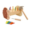 thumbnail image 1 of BELOVING Baby Workbench Pounding Hammer Toy with Pegs Preschool Learning for Children, 1 of 9