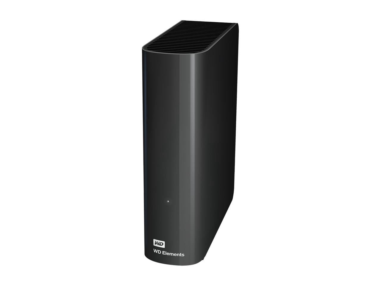 WD Elements 8TB USB 3.0 Desktop External Hard Drive WDBWLG0080HBK-NESN Black
