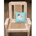 thumbnail image 2 of Carolines Treasures BB8123PW1818 German Modena Pigeon Blue Check Fabric Decorative Pillow, 18 x 18 in., 2 of 2