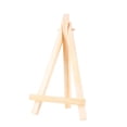 thumbnail image 1 of Jinsinto Desktop Photo Frame Easel Children's Easel Multifunctional Mini Display Small Easel Mobile Phone Stand Solid Wood Tripod(wood Color)(20pcs), 1 of 4