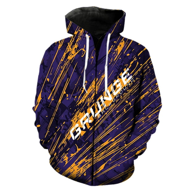 Sudadera con capucha y cremallera para hombre, unisex, de gran tamaño, con diseño de mariposa de dibujos animados, para adolescentes, ropa de calle informal de primavera, con capucha, chaquetas, sudad